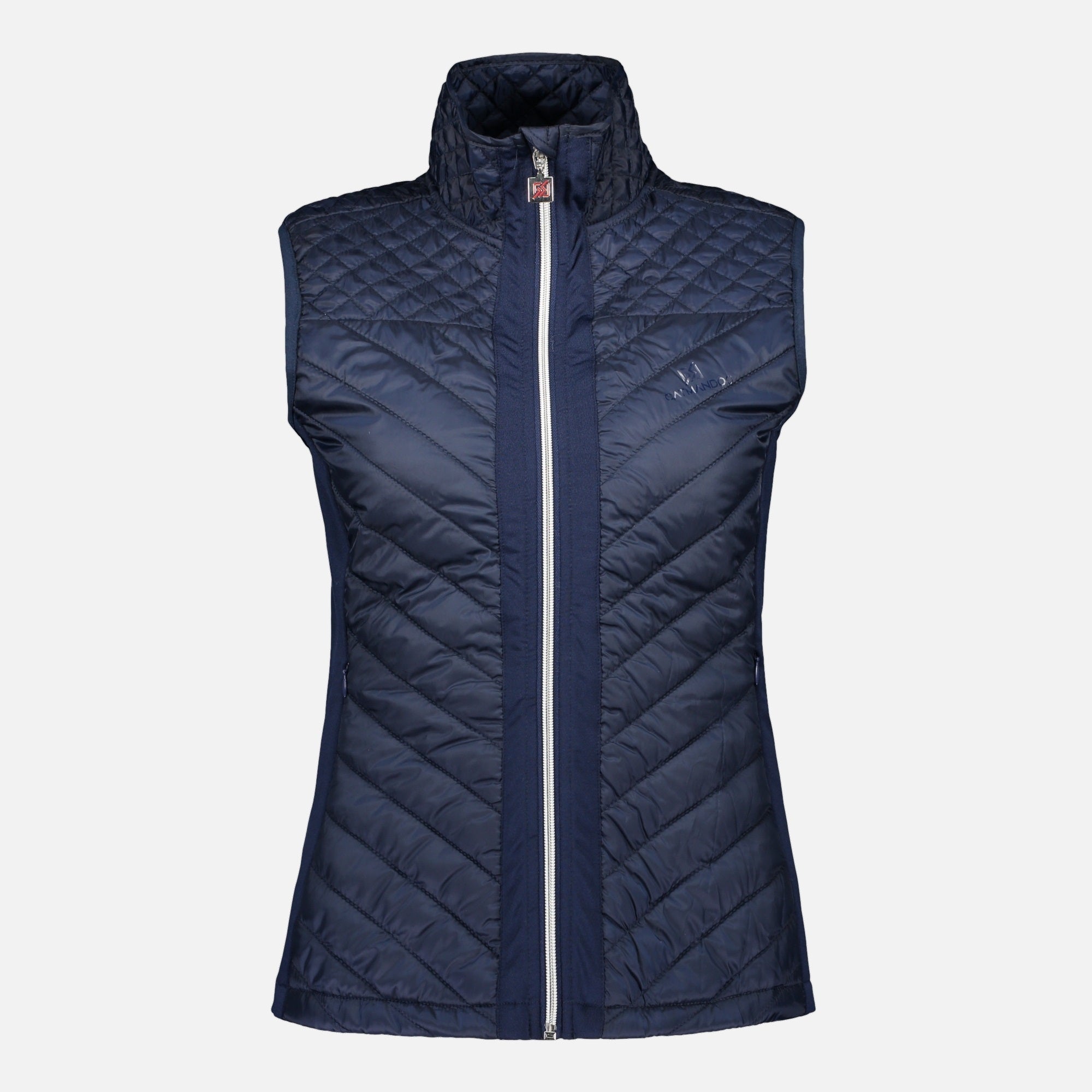 Ladies Quilted Vest in Navy - Catmandoo - The Golf Outfit