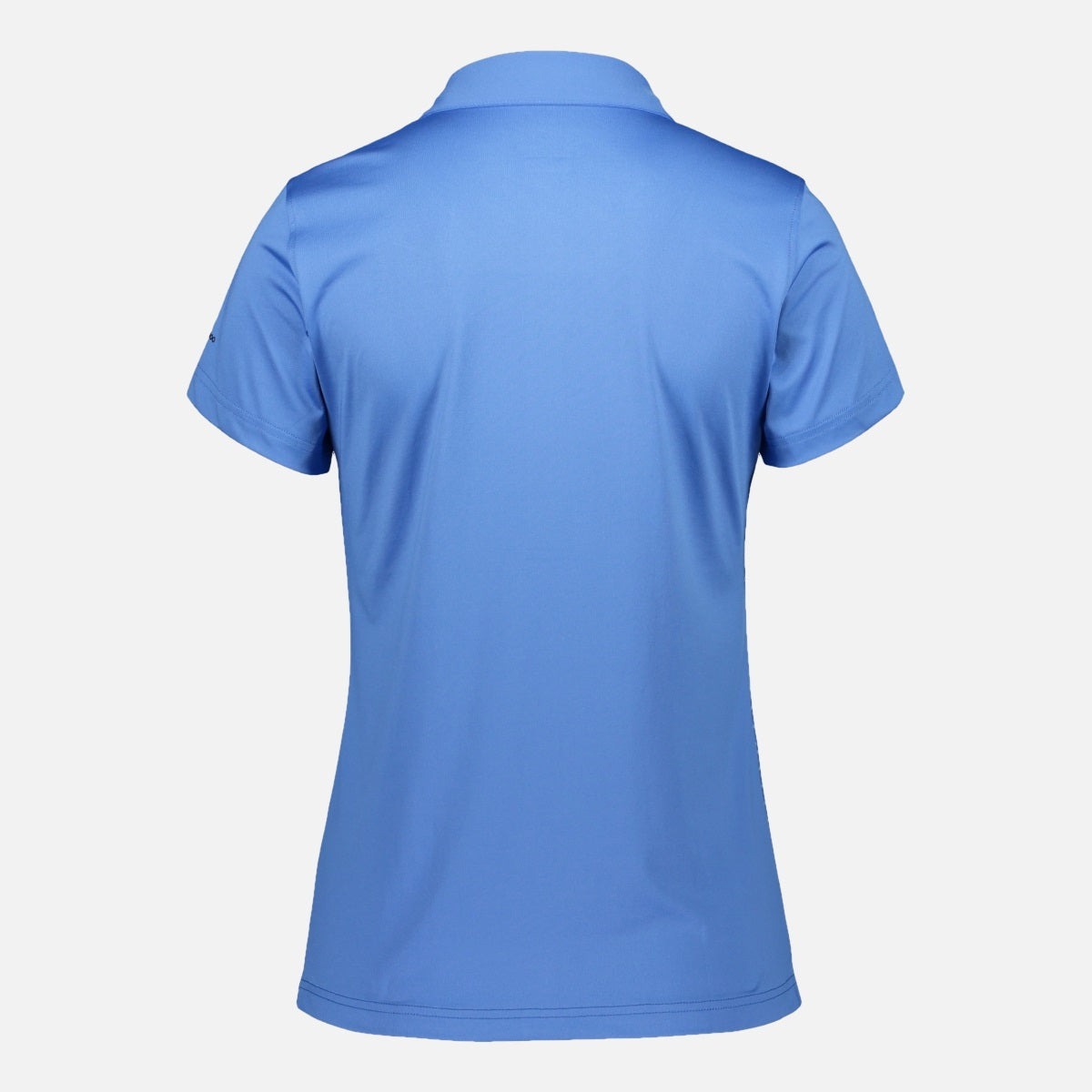 891030 Catmandoo Spry Ladies Golf Polo Shirt Blue Stripe Product Image Rear