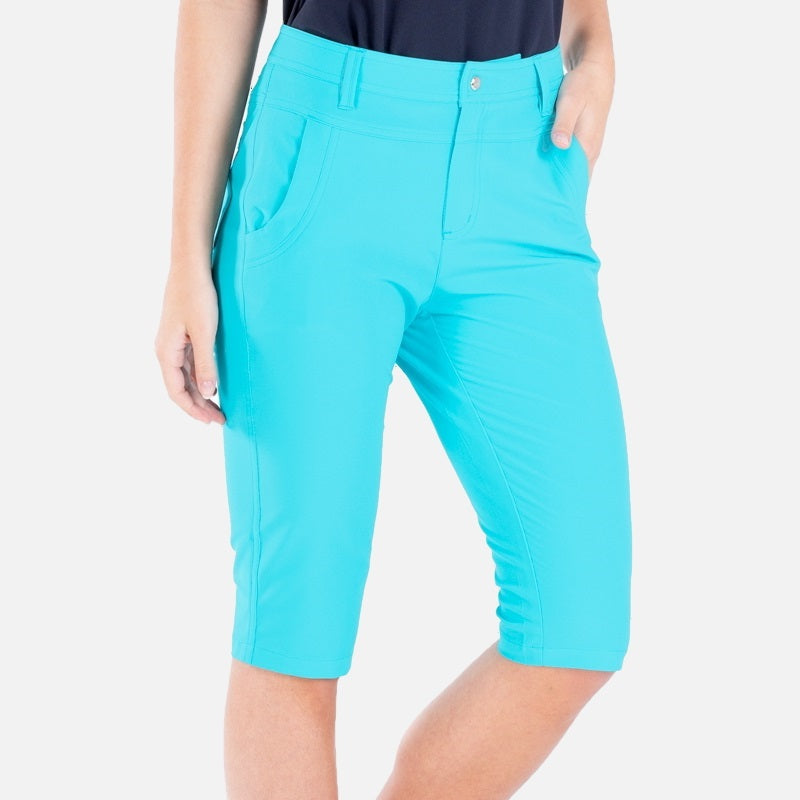 Ladies long cheap golf shorts