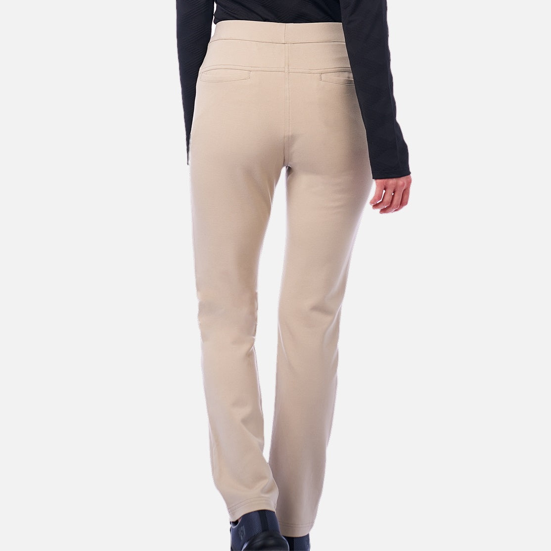 NI2211406 Nivo Marten Ladies Warm Stretch Trouser Taupe Product Image Rear