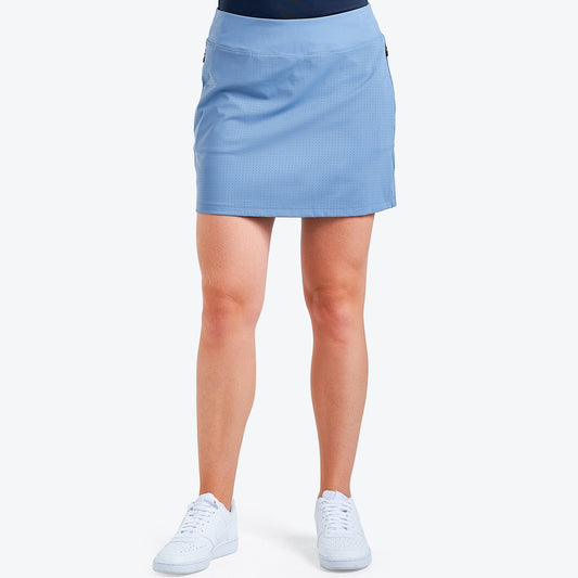 Nivo Abi Active Pull-On Skort in Sea Reflection Front Facing Product Image