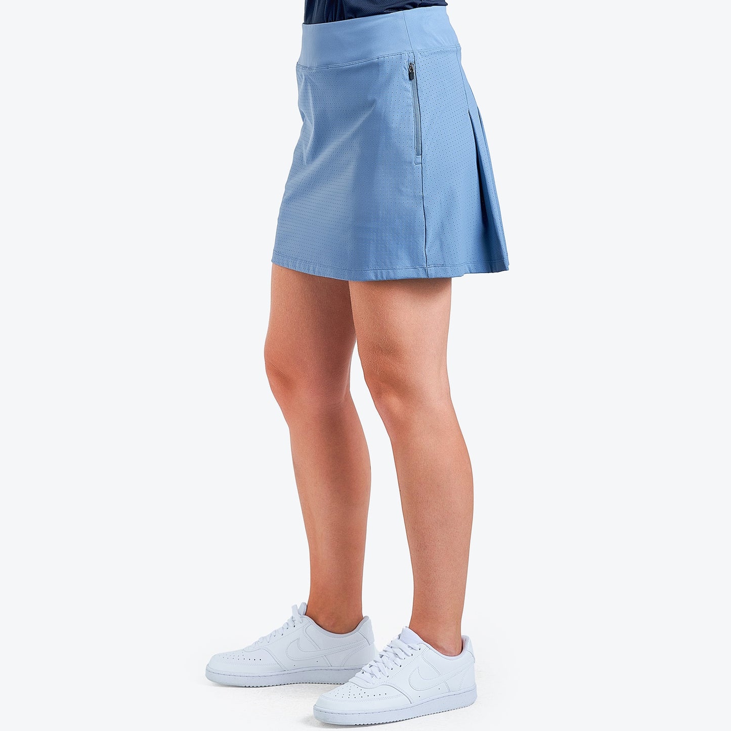 Nivo Abi Active Pull-On Skort in Sea Reflection Side Facing Product Image