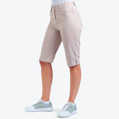 Nivo Nalini Twill Long Short in Desert Side Facing Product Image