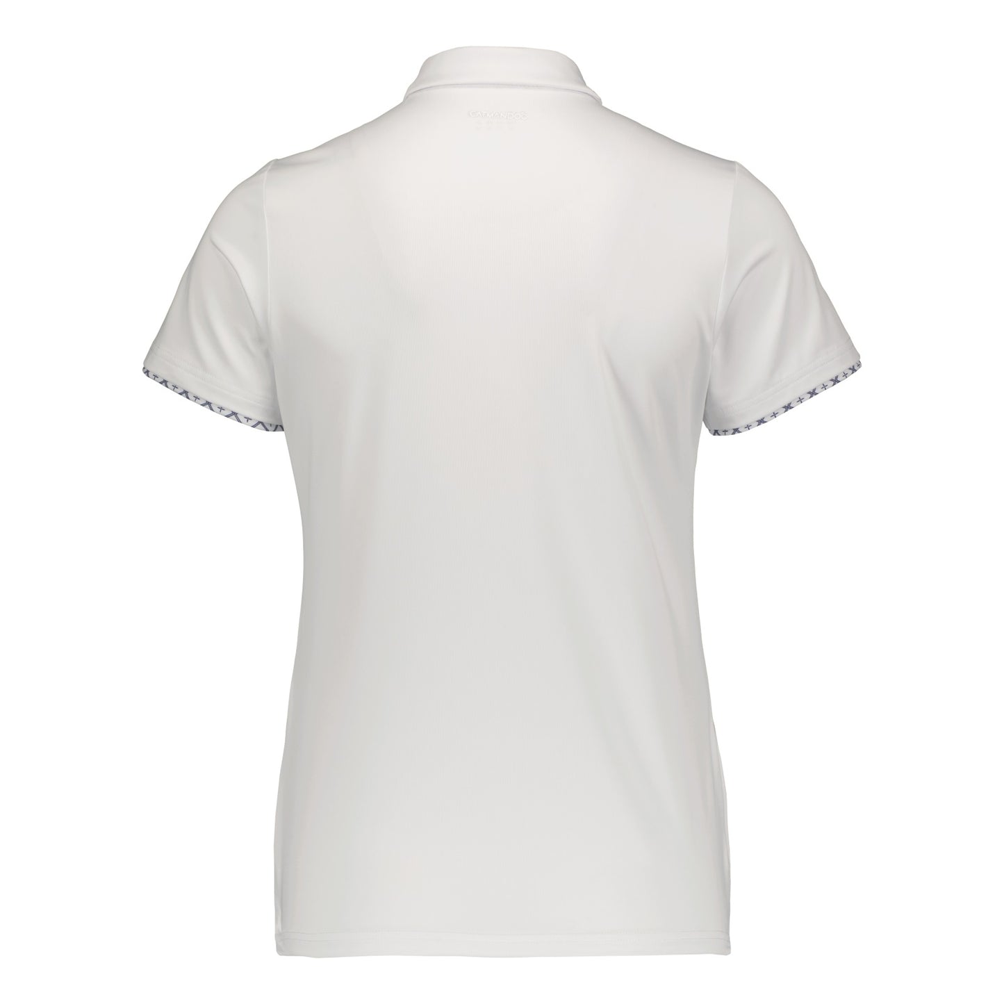 823118_002 Catmandoo Ruth Ladies Polo Shirt White Product Image Rear