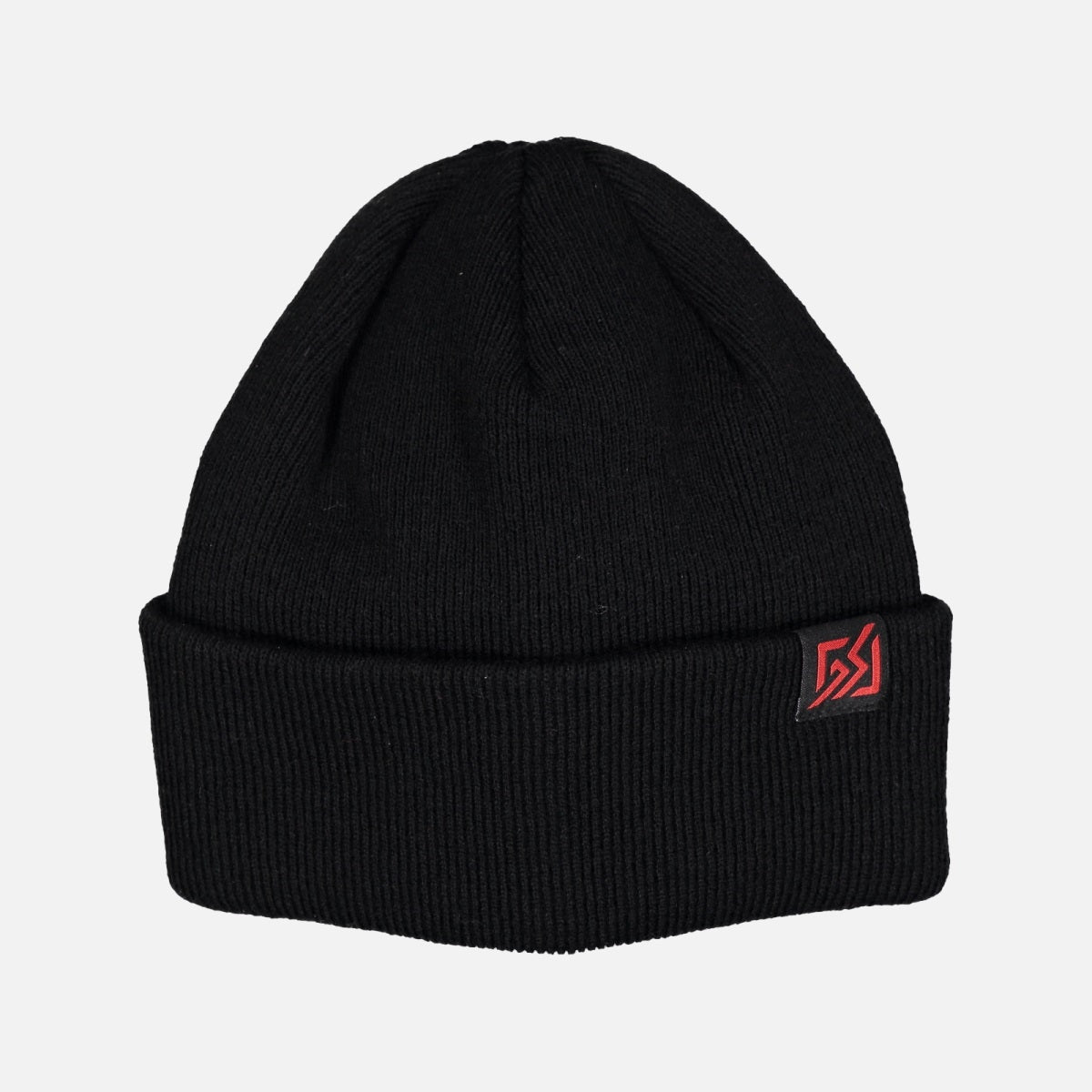 872904 Catmandoo Sembo Chunky Ribbed Beanie Hat Black Product Image