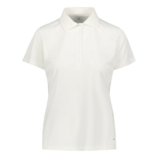 Catmandoo Ladies Pique Polo Shirt in White