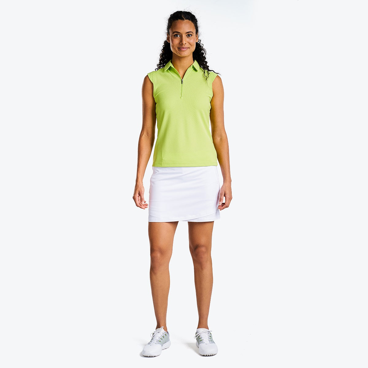 Lime green clearance golf shirt womens