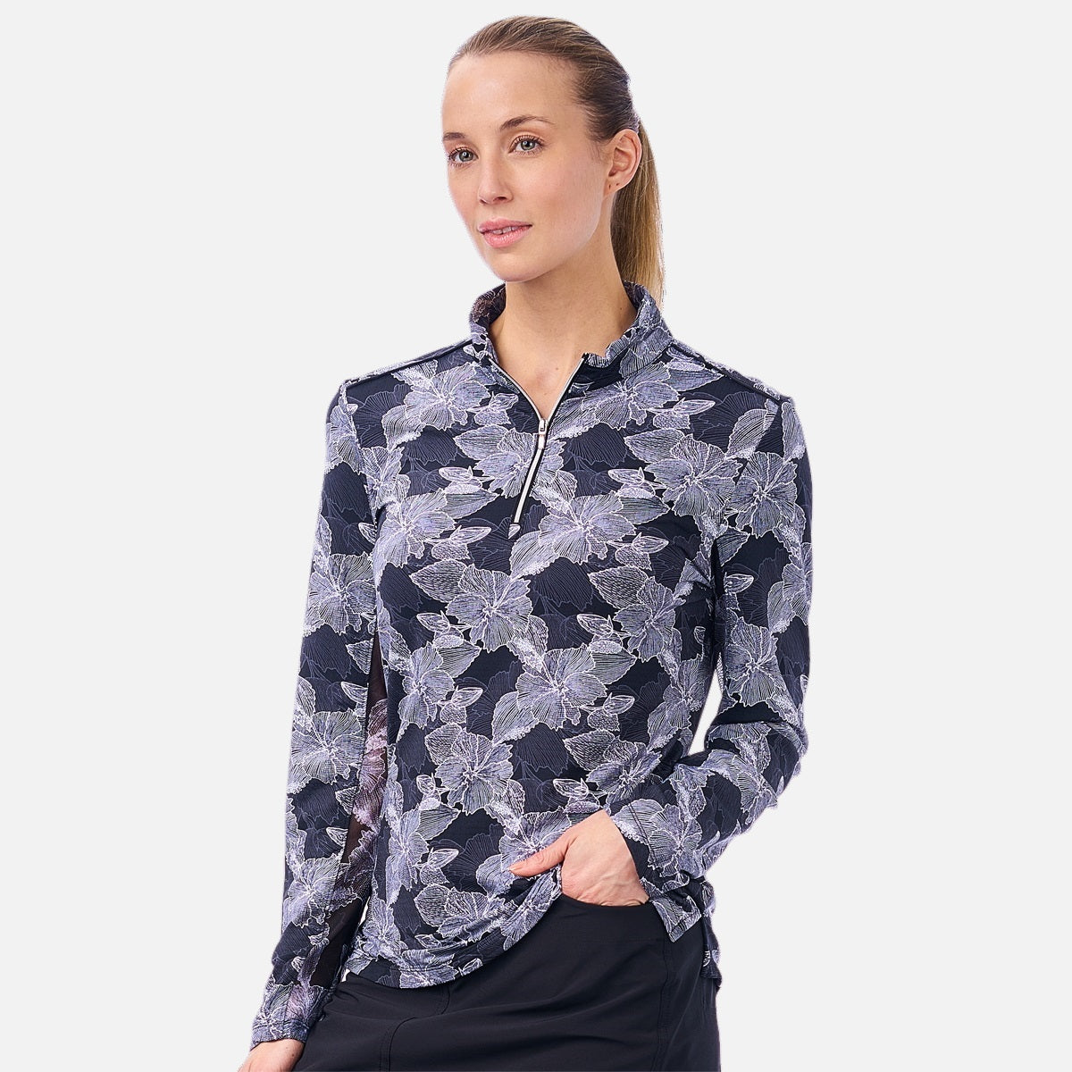 Womens long clearance sleeve golf shirts