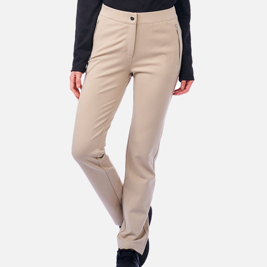 NI2211406 Nivo Marten Ladies Warm Stretch Trouser Taupe Product Image Front